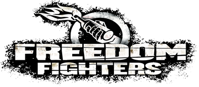 Freedom Fighters title screen for Playstation 2